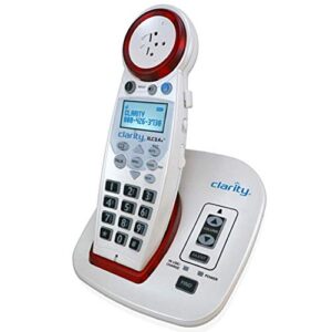 clarity xlc3.4 plus dect 6.0 extra loud amplified cordless phone system for hearing impaired