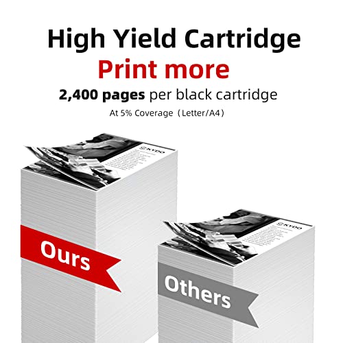 137 Toner Cartridge Replacement for Canon 137 CRG137 for Canon ImageClass MF236n D570 MF212w LBP151dw MF232w MF242dw MF247dw MF216n MF217w MF227dw MF229dw MF244dw MF249dw Printer (2 Packs, Black)