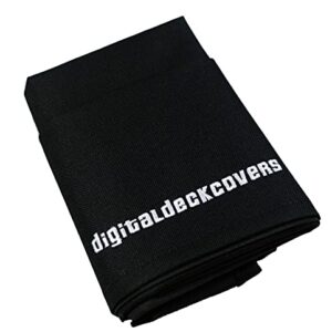 DigitalDeckCovers Printer Dust Cover for HP Color Laserjet Pro MFP M177fw / M277dw / M278dw / M281fdw / M283fdw / M283cdw Printers [Antistatic, Water Resistant, Heavy Duty Fabric, Black]