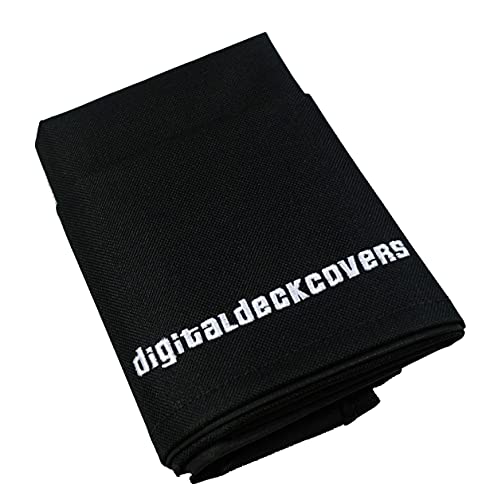 DigitalDeckCovers Printer Dust Cover for HP Color Laserjet Pro MFP M177fw / M277dw / M278dw / M281fdw / M283fdw / M283cdw Printers [Antistatic, Water Resistant, Heavy Duty Fabric, Black]