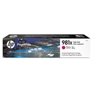 HP 981X Original PageWide Cartridge 4-Color Set