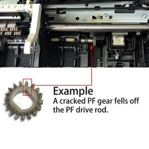 BCH Paper Feed (PF) Gear or HP 90xx Series - Fix OfficeJet Pro 9012 9018 Printhead Carriage Stuck