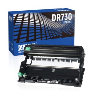 zeob compatible drum unit replacement for brother dr730 dr 730 compatible for brother hl-l2350dw hl-l2395dw hl-l2390dw hl-l2370dw hl-l2370dwxl mfc-l2750dw mfc-l2710dw dcp-l2550dw printer (1 drum)