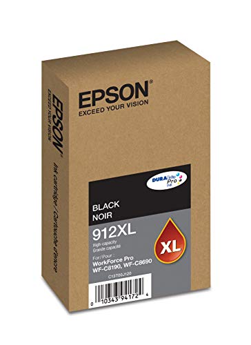 Epson DURABrite Pro T912XL120 -Ink -Cartridge - High Capacity Black