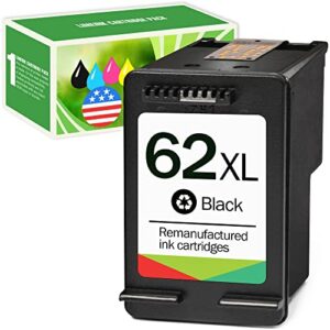 limeink remanufactured ink cartridge replacement for hp 62xl ink cartridges black for hp ink 62 xl for hp ink cartridge for hp envy 7640 printer for hp ink 62xl black