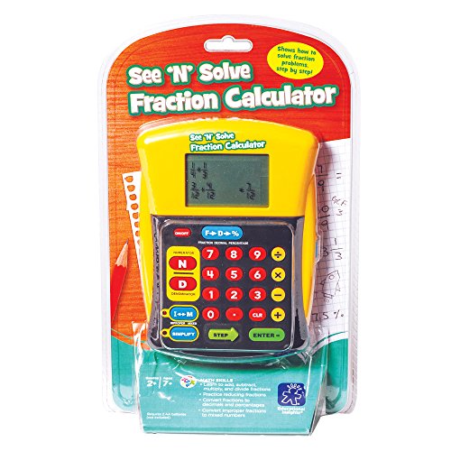 Educational Insights See 'N' Solve Fraction Calculator