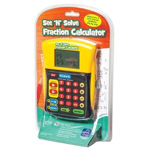 Educational Insights See 'N' Solve Fraction Calculator