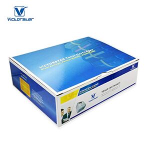 VICTORSTAR 4 Colors Compatible Toner Cartridges 6510 6515 【Extra High Yield】 5500 Pages BK, 4300 Pages CMY for Xerox Phaser 6510n 6510dn 6510dni 6510dnm WorkCentre 6515 6515n 6515dn 6515dni 6515dnm