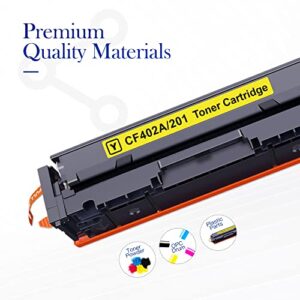 Valuetoner Compatible Toner Cartridge Replacement for HP 201A 201X CF400X CF400A CF401A CF402A CF403A for Color Pro MFP M277dw M252dw M277c6 M277n M277 M252n Printer(Black, Cyan, Magenta, Yellow)
