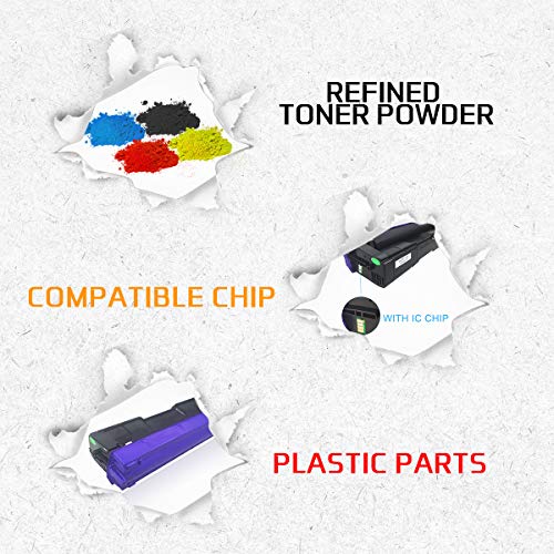 Compatible Toner Cartridge SP C250 C261 Black High Capacity 2300 Pages for RICOH Aficio SP C250DN C250SF C261SFN C261SFNw C261DNw Laser Printers VICTORSTAR