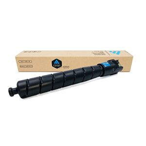 toner pros (tm) remanufactured [standard capacity] cyan toner 106r04034 for xerox versalink c8000 printer (cyan color – 7,600 pages)
