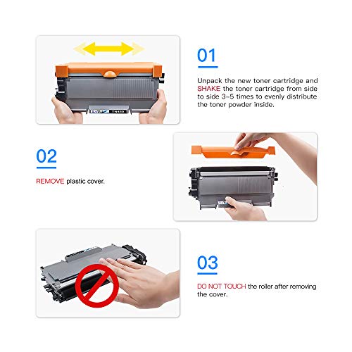LxTek Compatible Toner Cartridge & Drum Unit Replacements for Brother TN450 TN-450 DR420 DR-420 to use with FAX-2940 FAX-2840 MFC-7240 HL-2270DW Printer (2 Toner Cartridges, 1 Drum Unit, 3 Pack)