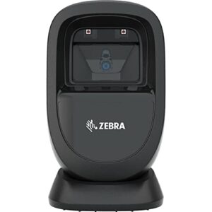zebra ds9308 1d/2d presentation scanner – serial, usb, ibm pc, keyboard wedge, usb-a interface corded connectivity – 1d/2d, standard range, midnight black ykgav