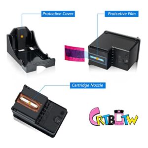 CRTBOTW Remanufactured 67xl Ink Cartridge Replacement for HP 67 XL 67XL (Black&Tri-Color) use for DeskJet 2752 2710 2755 2722 2720 2300 2330 Plus 4100 4152 4158 Envy 6055 6052 6022 Pro 6452 6455