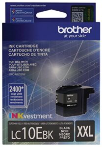 brother printer lc10ebk super high yield black ink cartridge