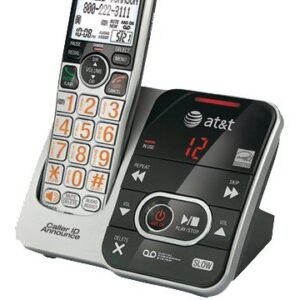 AT&T CRL32102 Cordless Phone and 6 CRL30102 Handsets