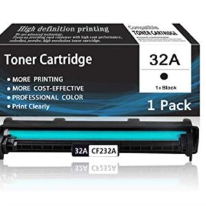 Black 32A | CF232A 1-Pack Drum Unit Toner Cartridge Compatible for HP Printer M203dn M203dw M203d M227sdn M227fdw M230sdn M230fdw M227fdn Drum Cartridge,Sold by AcToner.