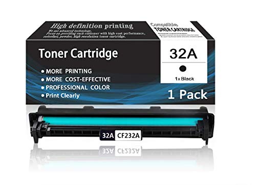 Black 32A | CF232A 1-Pack Drum Unit Toner Cartridge Compatible for HP Printer M203dn M203dw M203d M227sdn M227fdw M230sdn M230fdw M227fdn Drum Cartridge,Sold by AcToner.