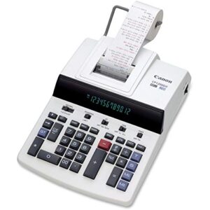 canon office products cp1200dii desktop printing calculator, white, 5.8″ x 11″ x 17″