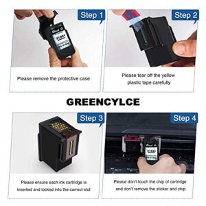 greencycle Remanufactured Ink Cartridge Compatible for Canon PG-210XL 210XL Used in PIXMA MP495 IP2702 MP230 MP240 MP250 MP280 MP480 MP490 MP499 MX330 MX340 MX350 MX410 MX420 Printer(1 Pack, Black)