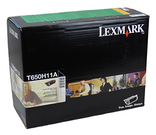 Original Lexmark T650H11A 25000 Yield Black Toner Cartridge - Retail