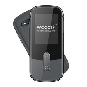 wooask language tranlator device real-time two way vocie translation in 138 languages for learning travel business