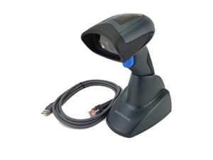 datalogic quickscan qd2430 handheld 2d barcode scanner, includes base stand (autosense) and usb cable (renewed)