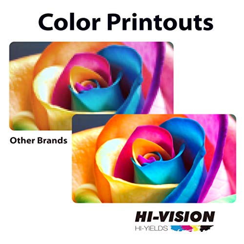 HI-VISION HI-YIELDS Compatible LC-61 LC61 Ink Cartridges Replacement for Brother MFC-490CW MFC-495CW MFC-J410W MFC-J615W MFC-6490CW MFC-6890CDW, (4 Black, 2 Cyan, 2 Yellow, 2 Magenta, 10-Pack)