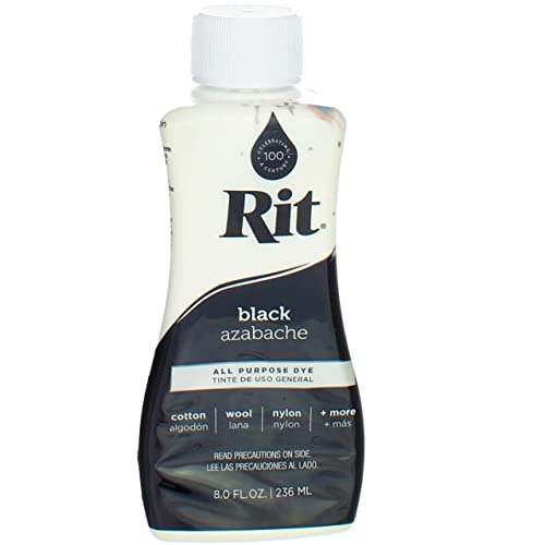 Rit 8 Fl. Oz. Liquid Black Dye