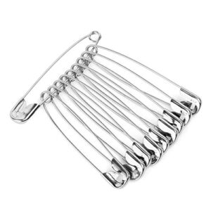 Mr. Pen Silver Safety Pins, 2.1 Inches, Pack of 200