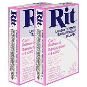 Pack of 2 Rit Dye Laundry Treatment Color Remover