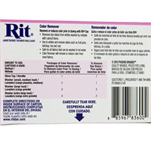 Pack of 2 Rit Dye Laundry Treatment Color Remover