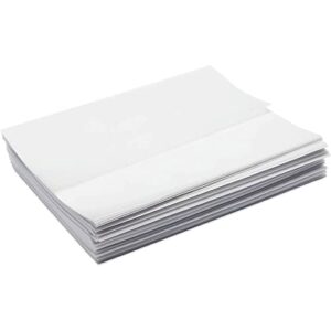 100 Pack Vellum Jackets for 5x7 Invitations, Bulk Transparent Paper Envelope Liners for Wedding Cards