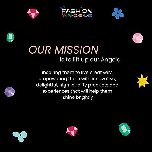 Fashion Angels I Love Fashion Sketch Portfolio - Fashion Design Sketch Book for Beginners, Sketch Pad with Stencils and Stickers For Kids 6 and Up