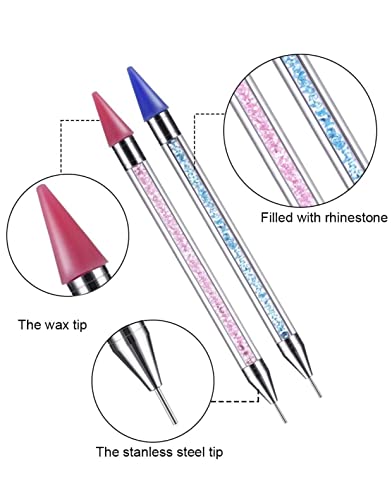 Diamond Painting Pens, 2Pack, No Wax Needed, Diamond Art Pen/Tools, Self-Stick Drill Pen, Specialty Design 5D DIY Painting with Diamonds Accessories Kits by DPG-The Diamond Painting Group