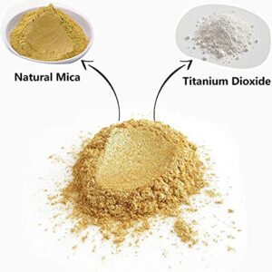 Mica Powder, 30 Color Resin Pigment, Natural Cosmetic Grade Shimmer Mica Powder for Epoxy Resin/Bath Bombs/Candle/Soap/Lip Gloss/Slime. Candle Dye,Soap Making Dye,Resin dye.