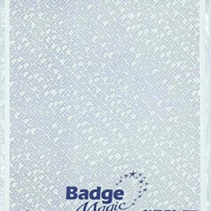 Badge Magic Cut to Fit Freestyle Double-Sided Patch Adhesive Kit (1-Pack) - No Iron Necessary - Safe Applicator of Decals on Fabric, Clothing, Hats, and Jeans