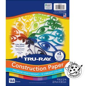 Tru-Ray - P6576 Color Wheel Assortment, 9 x 12 Inches, Assorted Colors, Pack of 144