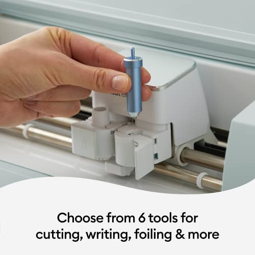 Cricut Explore 3 - 2X Faster DIY Cutting Machine for all Crafts, Matless Cutting with Smart Materials, Cuts 100+ Materials, Bluetooth Connectivity, Compatible with iOS, Android, Windows & Mac