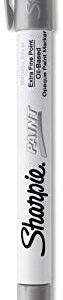 Sharpie Oil-Based Paint Marker, Extra Fine Point, Silver Ink, Pack of 3
