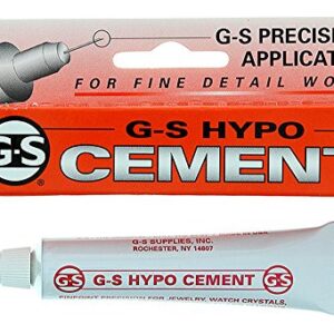 GS Supplies G-S Hypo Cement, Transparent