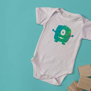 Cricut 2006826 Baby Bodysuit Blank, 3-6 Months Infusible Ink, White