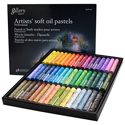 Mungyo Gallery Soft Oil Pastels Set of 48 - Assorted Colors