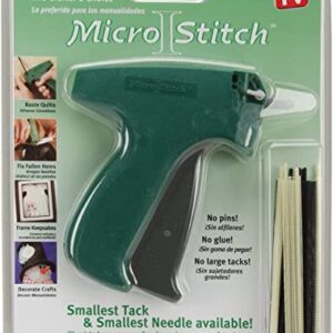MicroStitch Tagging Gun Kit – Includes 1 Needle, 540 Black Fasteners & 540 White Fasteners (Starter Kit)
