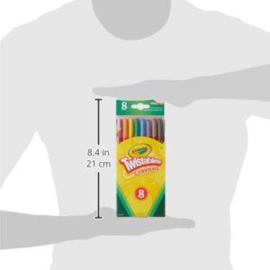 Crayola Twistables Crayons, School Supplies, 8ct