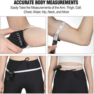 2PCS Tape Measure Body Measuring Tape 60inch (150cm), Retractable Measuring Tape for Body Measurement & Weight Loss, Accurate Body Tape Measure for Fitness, Tailor, Sewing, Handcrafts, Clothes