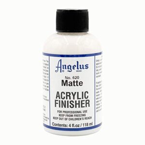 angelus 620 matte acrylic finisher, 4 fl oz (pack of 1), clear