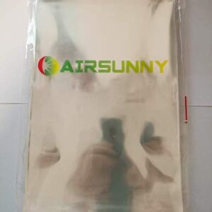 AIRSUNNY 200 Pcs 6x9 Clear Resealable Cello/Cellophane Bags Good for Bakery, Candle, Soap, Cookie Poly Bags