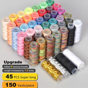 Large Sewing Kit for Adults: YUANHANG Newly Upgraded 251 Pcs Premium Sewing Supplies Set - Complete Sew Kit of Needle and Thread for Beginners - Travel Emergency - Basic Home Hand Sewing Repair Kits