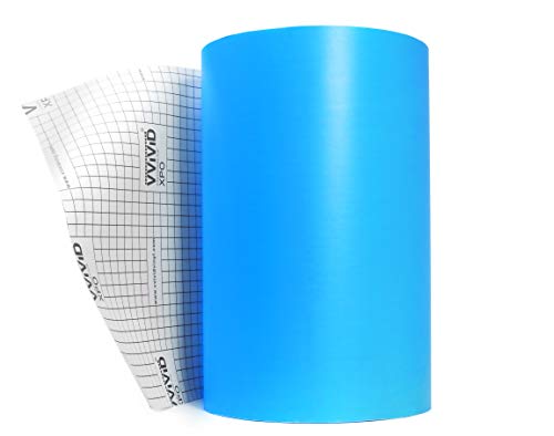 VViViD Blue Stencil Vinyl Masking Film with Anti-Bleed Technology (25ft x 12in)